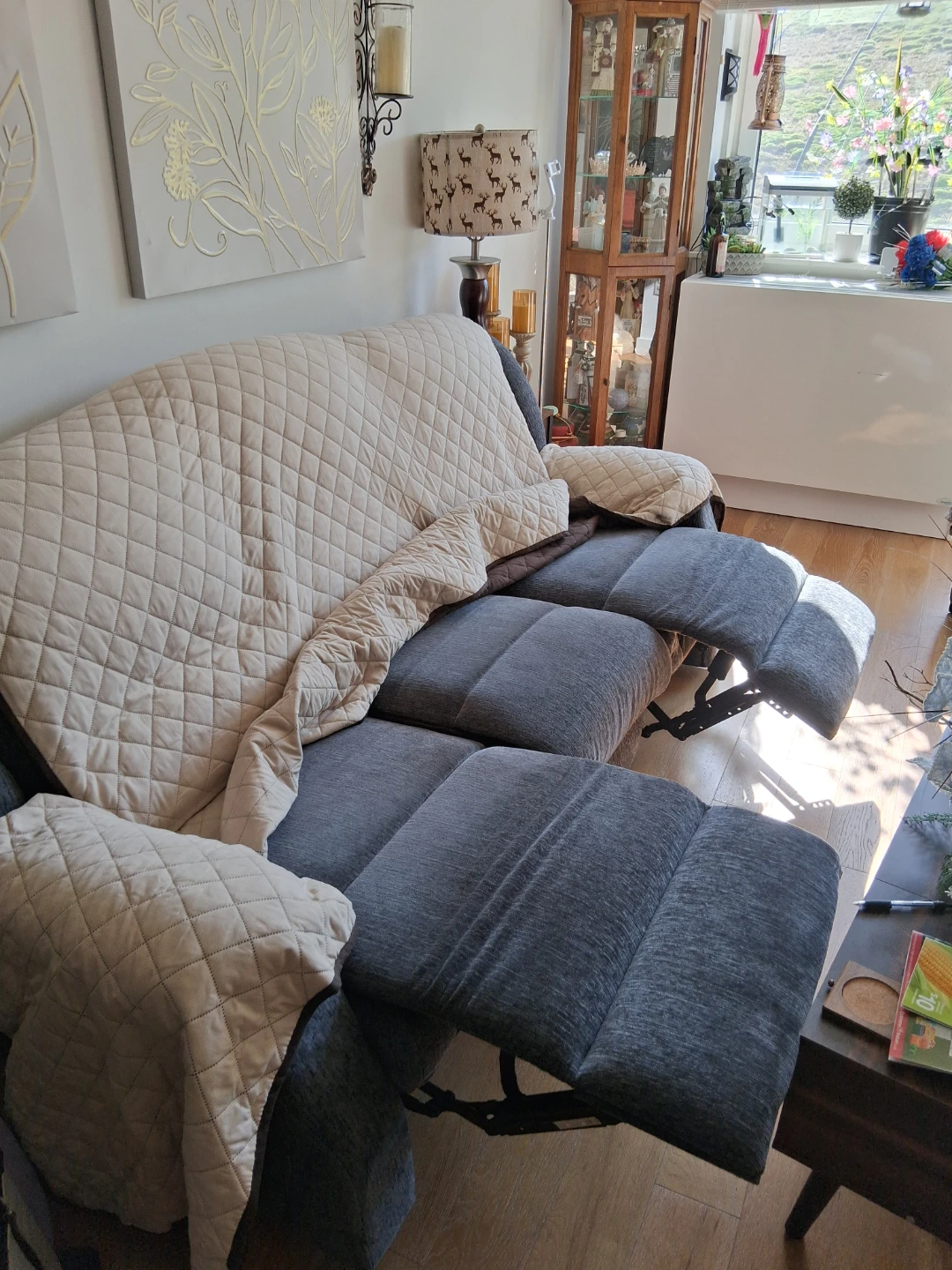Gray Recliner Chair - photo 4