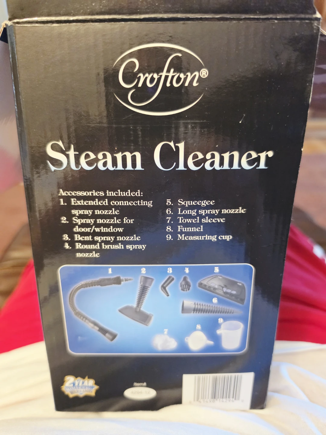 Crofton Steam Cleaner with Accessories - photo 2