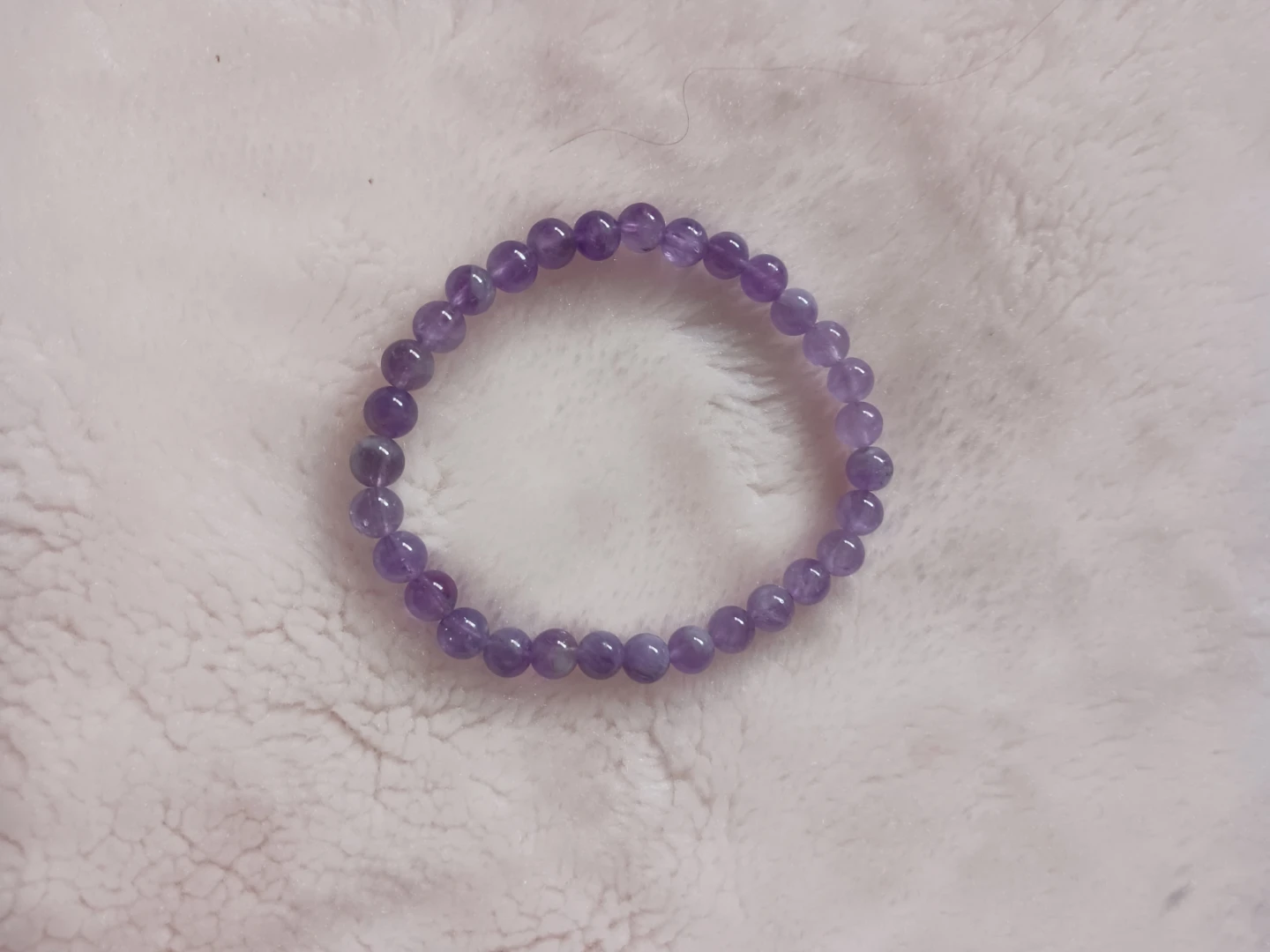 Amethyst Beaded Bracelet - photo 4