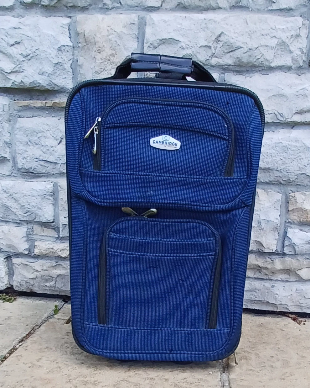 Blue Cambridge Rolling Suitcase - photo 2