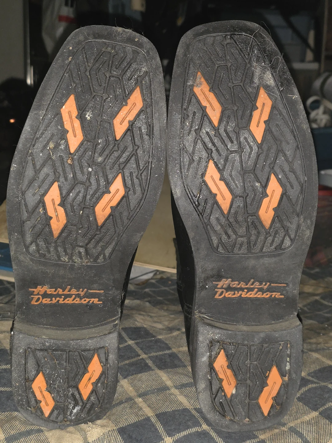 Harley-Davidson Black Leather Motorcycle Boots - photo 5
