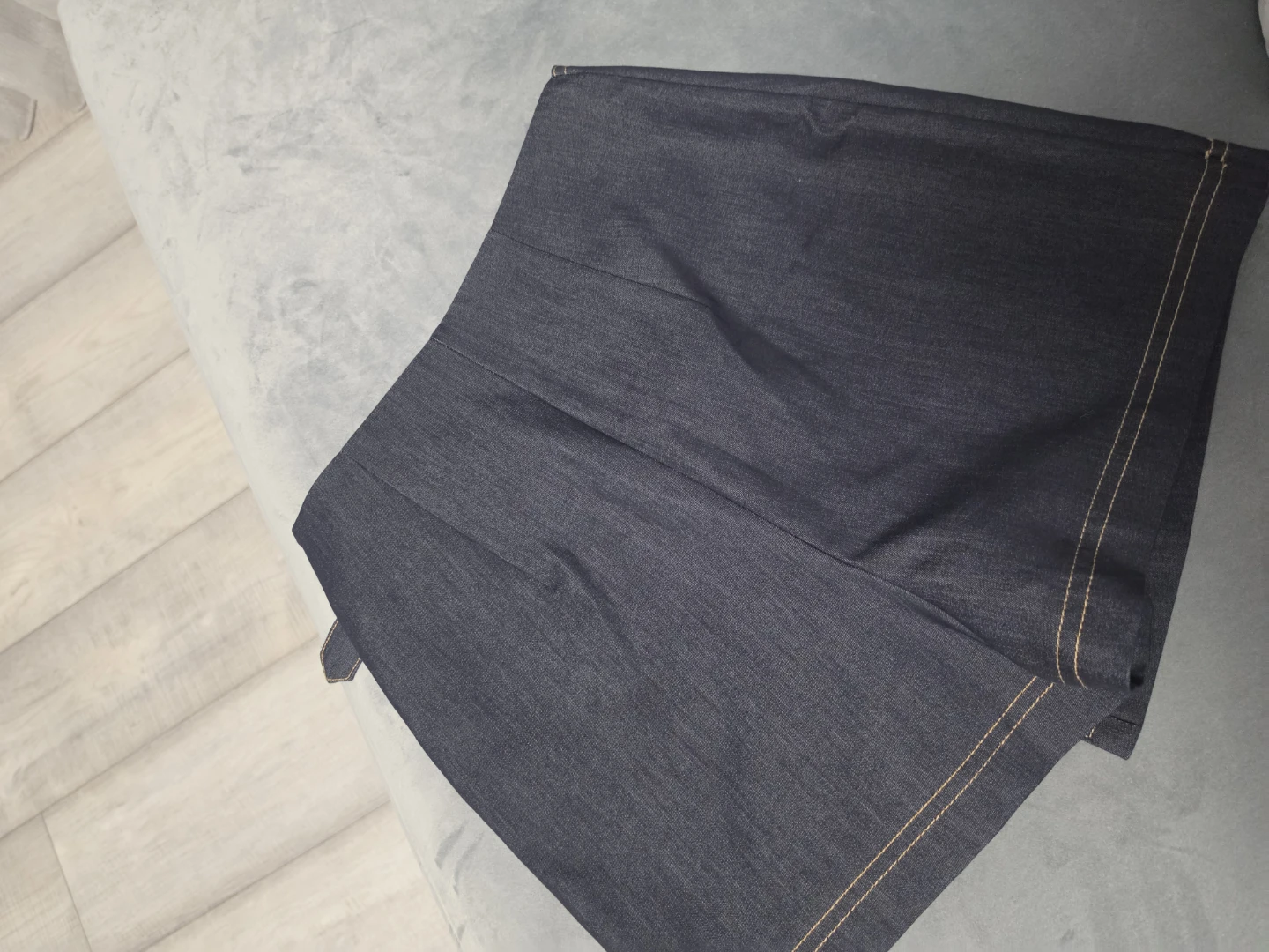 Zara Denim Mini Skirt XS - photo 2