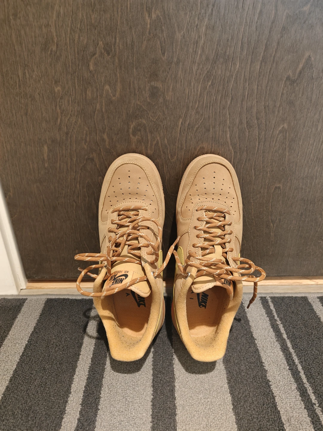 Nike Air Force 1 wheat - size 8 - photo 2