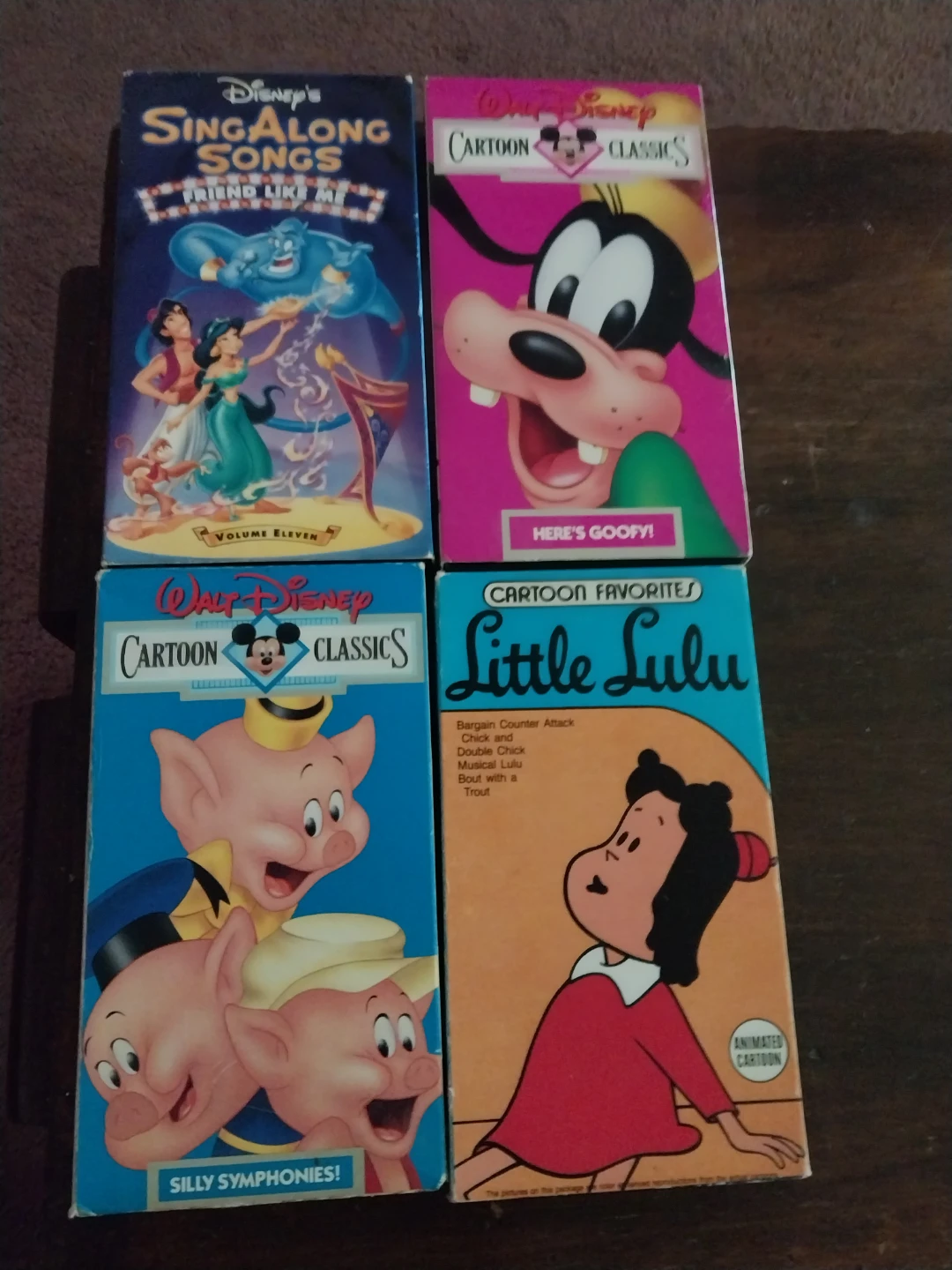 Walt Disney VHS Cartoons Collection