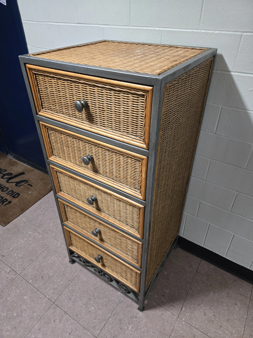 Pier 1 Imports Miranda 5-Drawer Wicker Lingerie Chest - photo 5