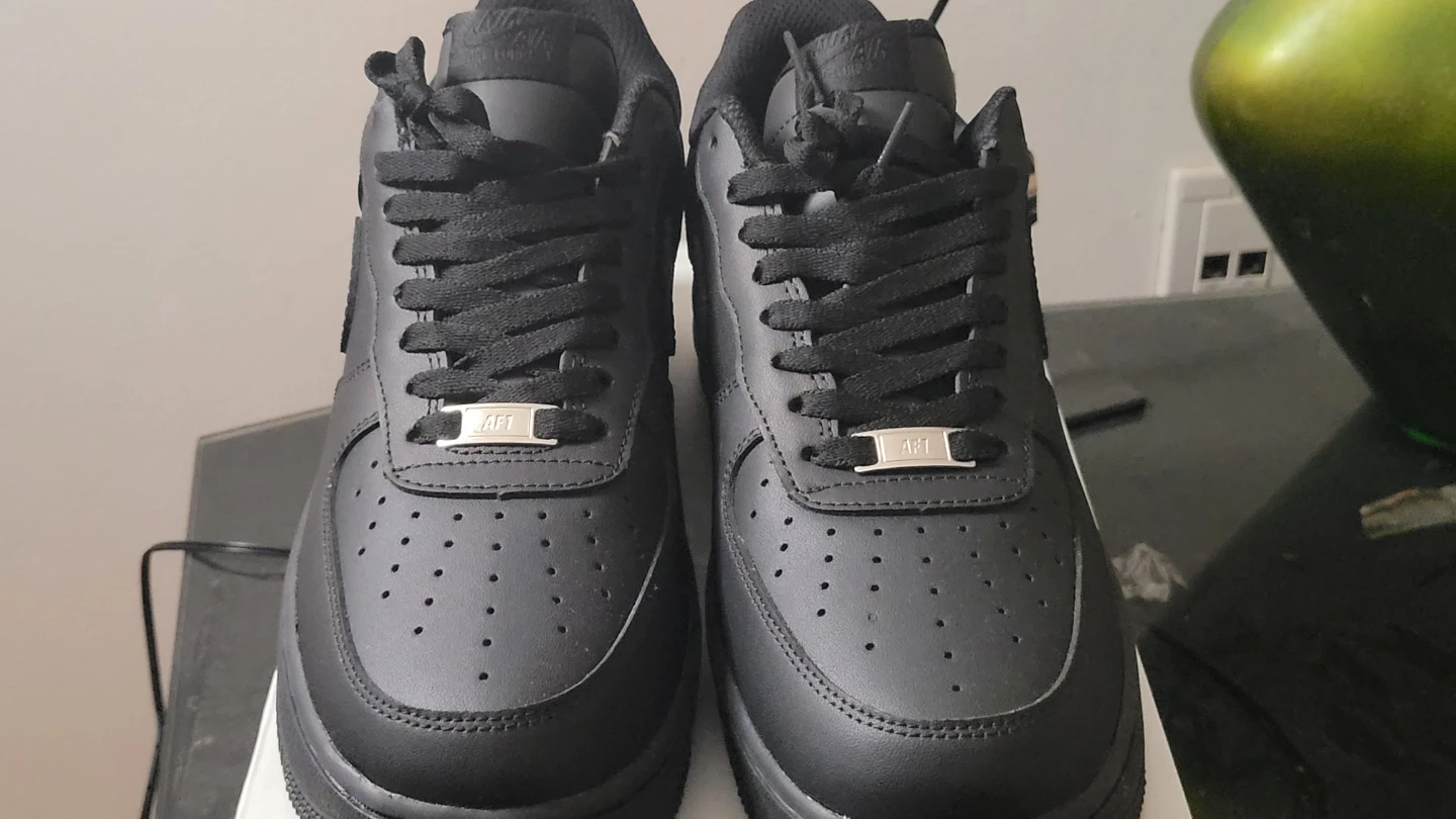 Nike Air Force 1 '07 Men's Shoes Black Size 10.5