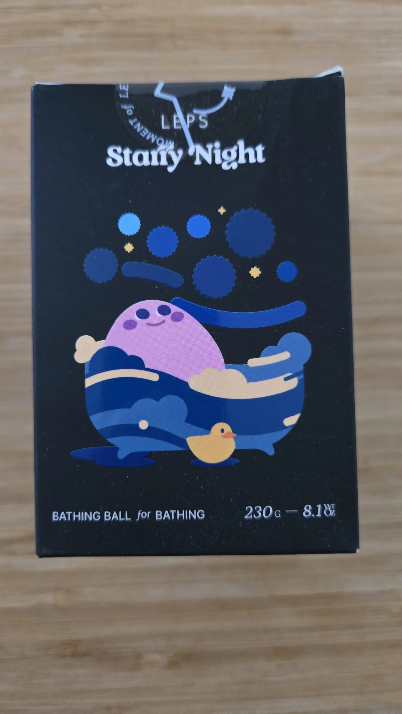 LEPS Bathing Ball - Starry Night - Amber & Musk ⚽