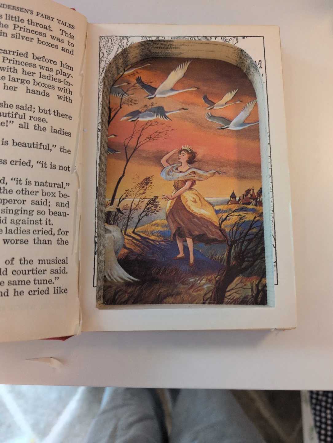 Andersen's Fairy Tales Hollowed Book Art - photo 2