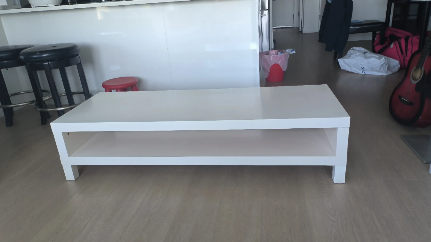 Ikea White TV stand/coffee table/ bench