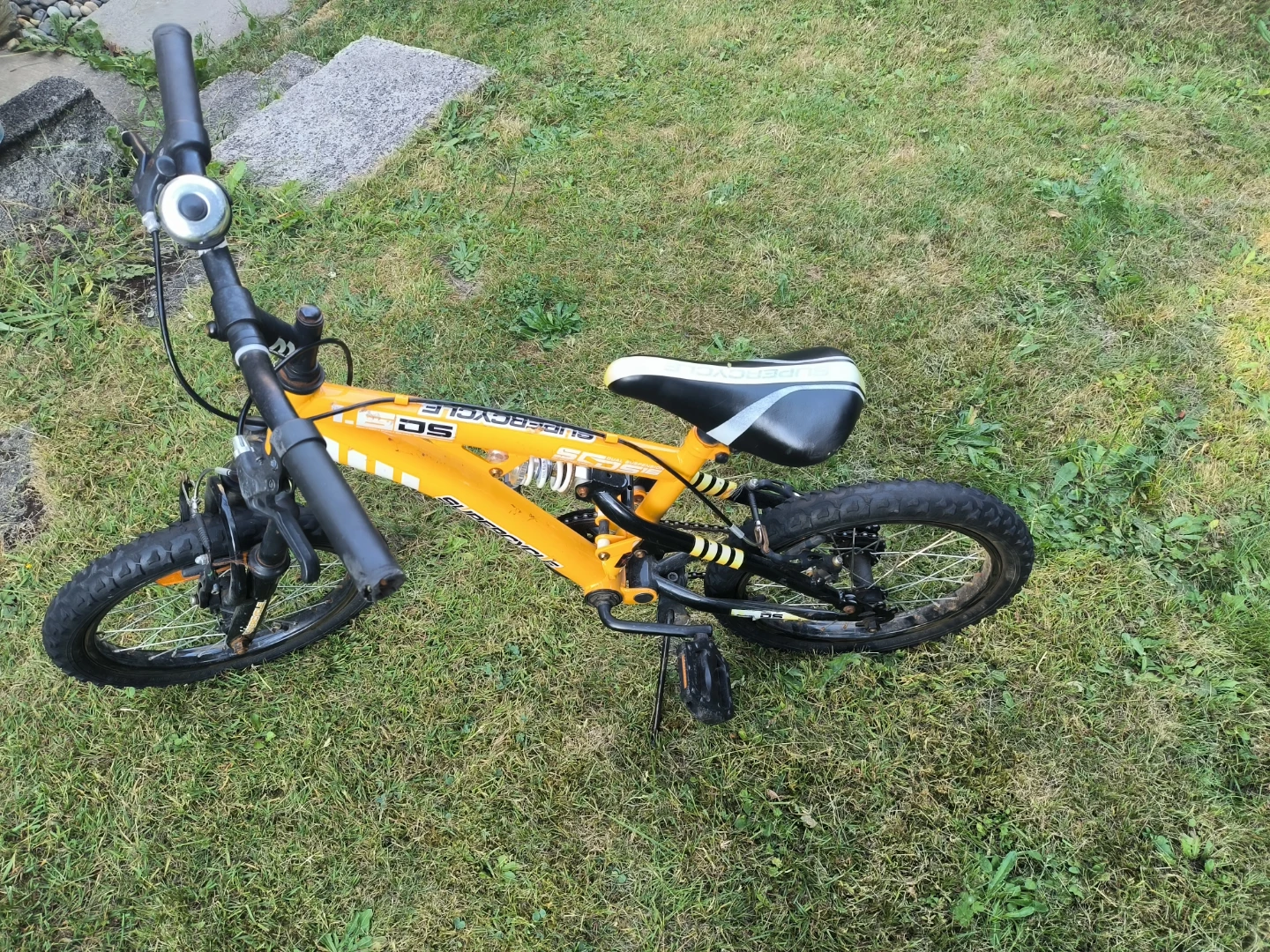 Kids' Orange Bicycle