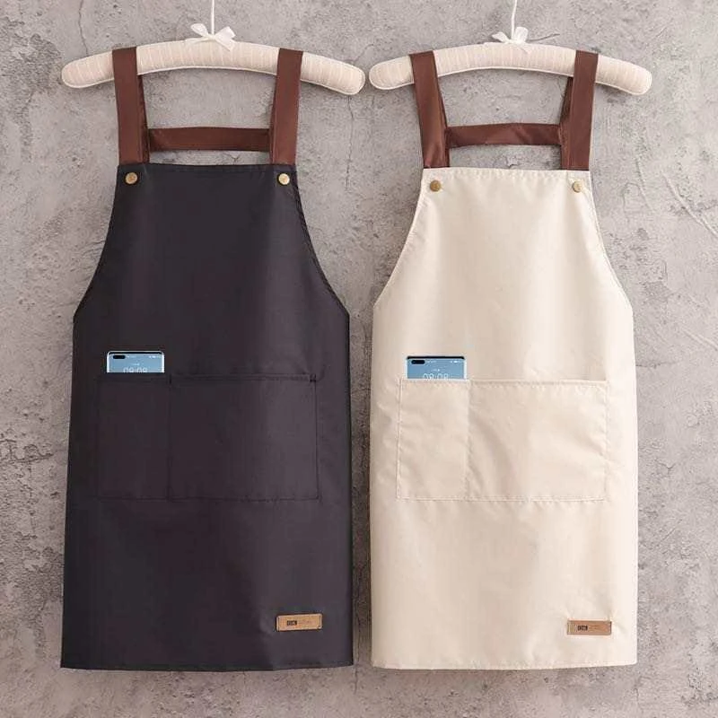 Warterproif Apron Unisex Apron with Pockets - photo 2