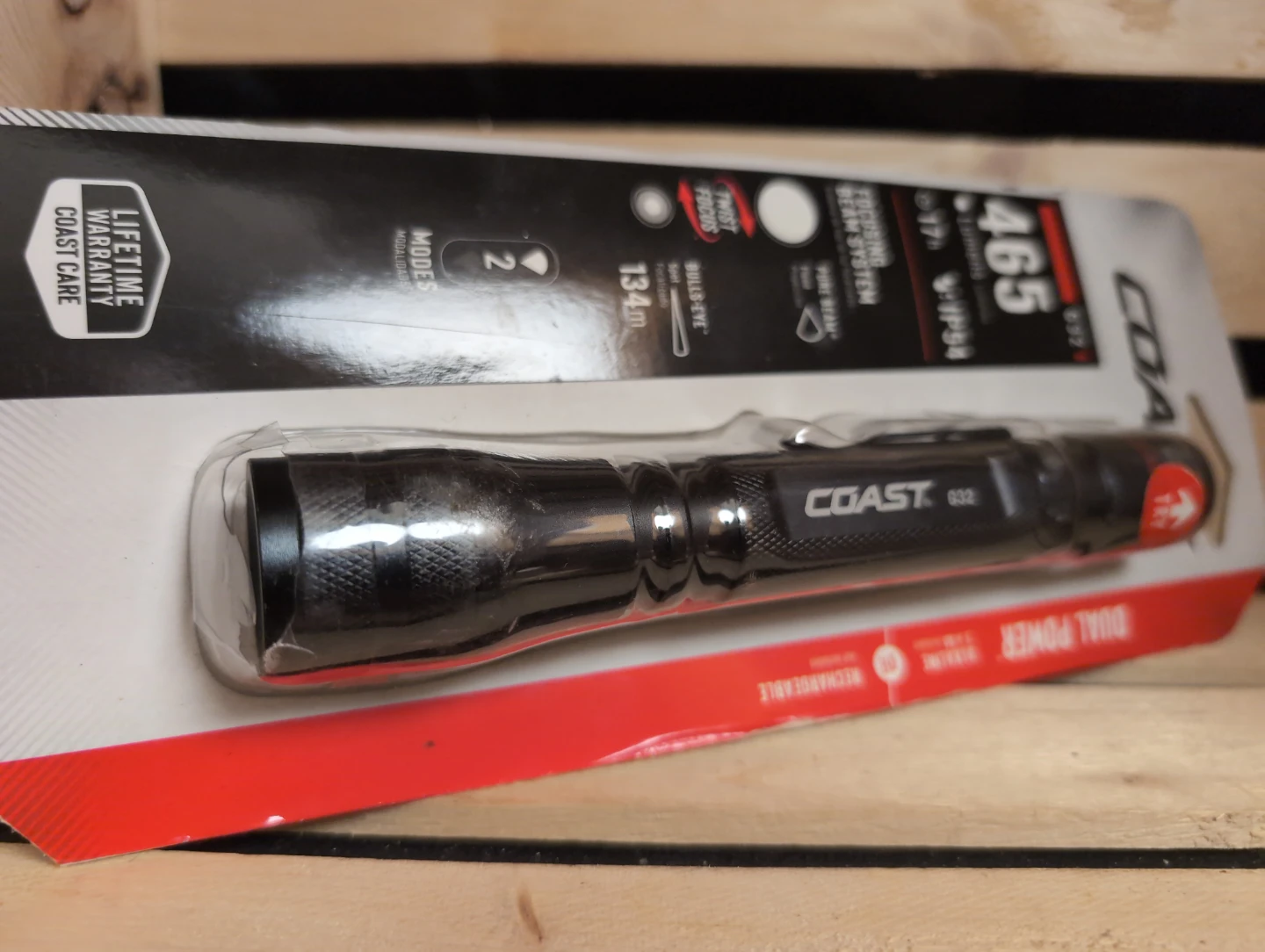 BRAND NEW UNOPENED ITEM! Coast G32 Dual Power LED Flashlight - photo 3