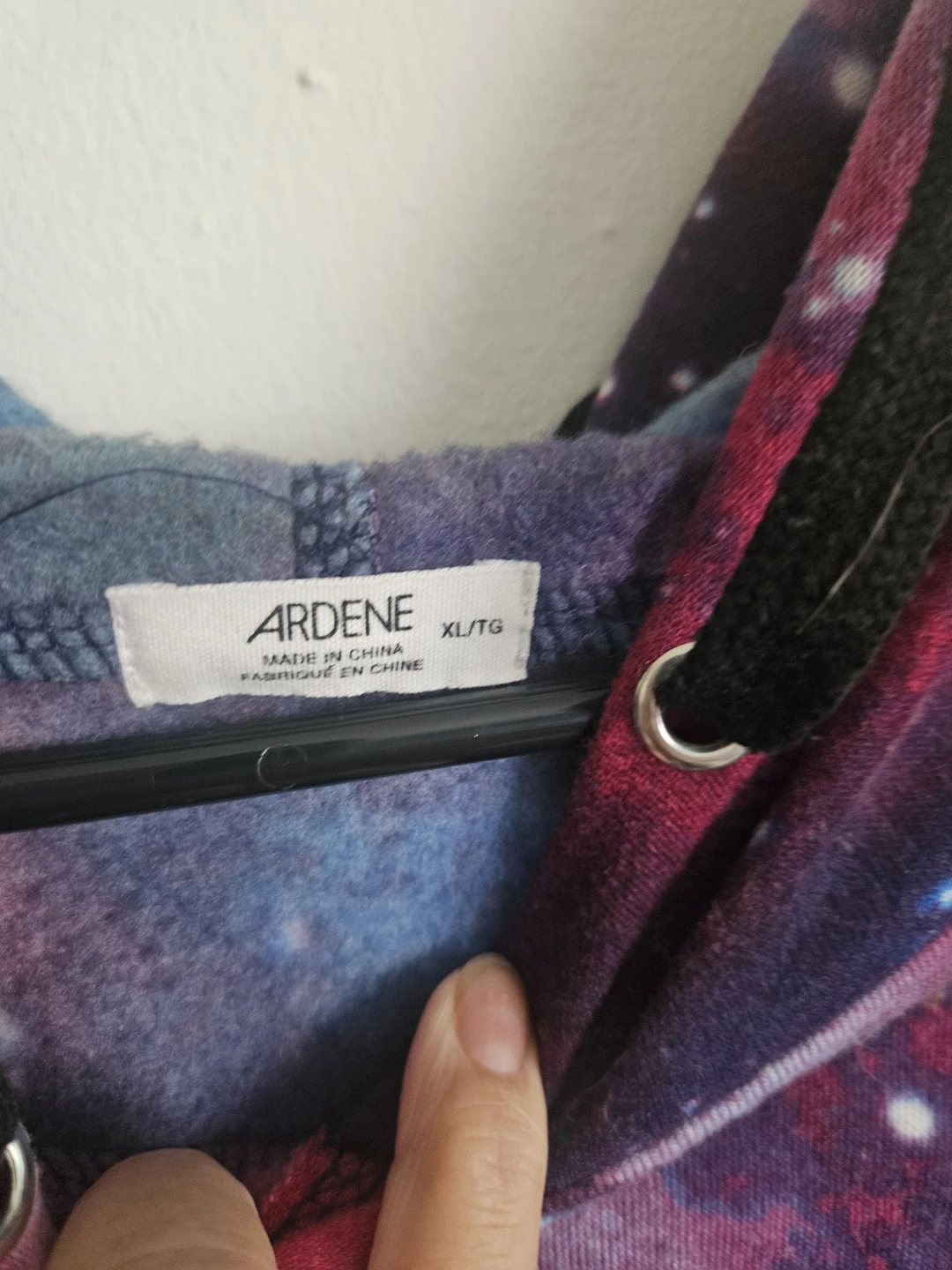 Ardene Galaxy Print Hoodie - photo 2