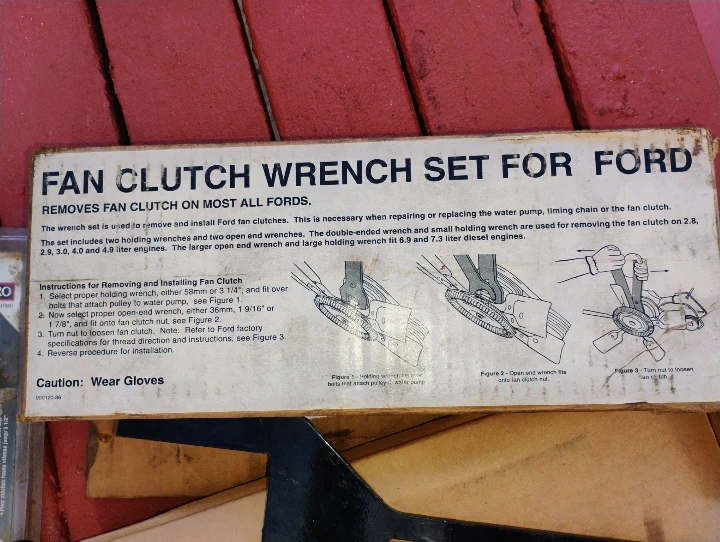Fan Clutch Wrench Set (Ford) - photo 2
