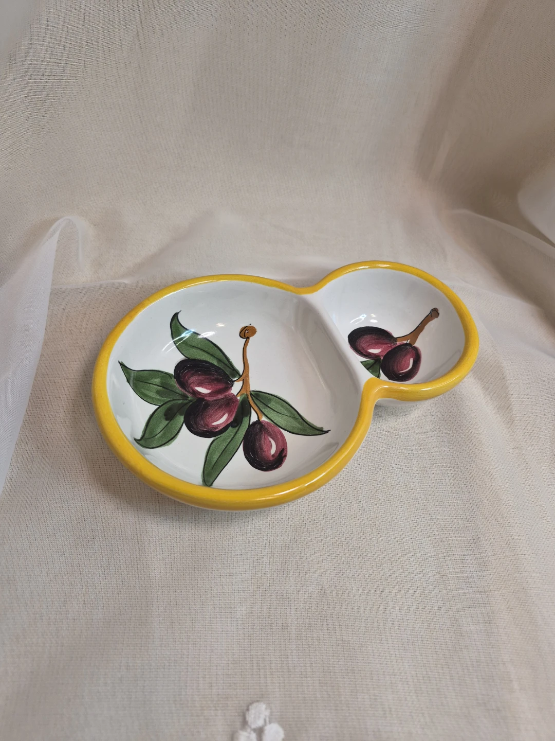 Ceramic Olive Serving Dish