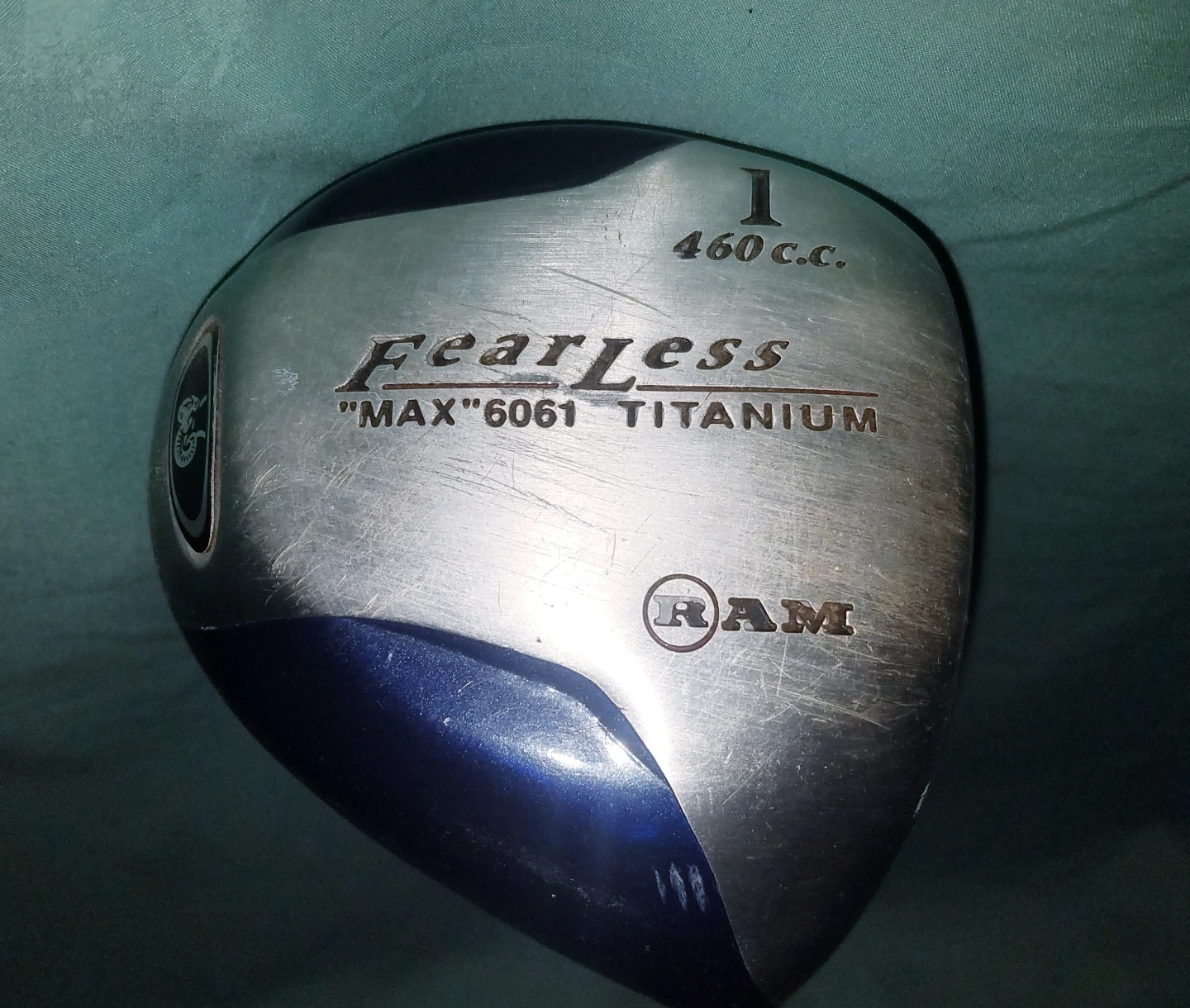 Ram FearLess 1-Wood Driver “Max” 6061 Titanium Graphite Shaft - photo 2