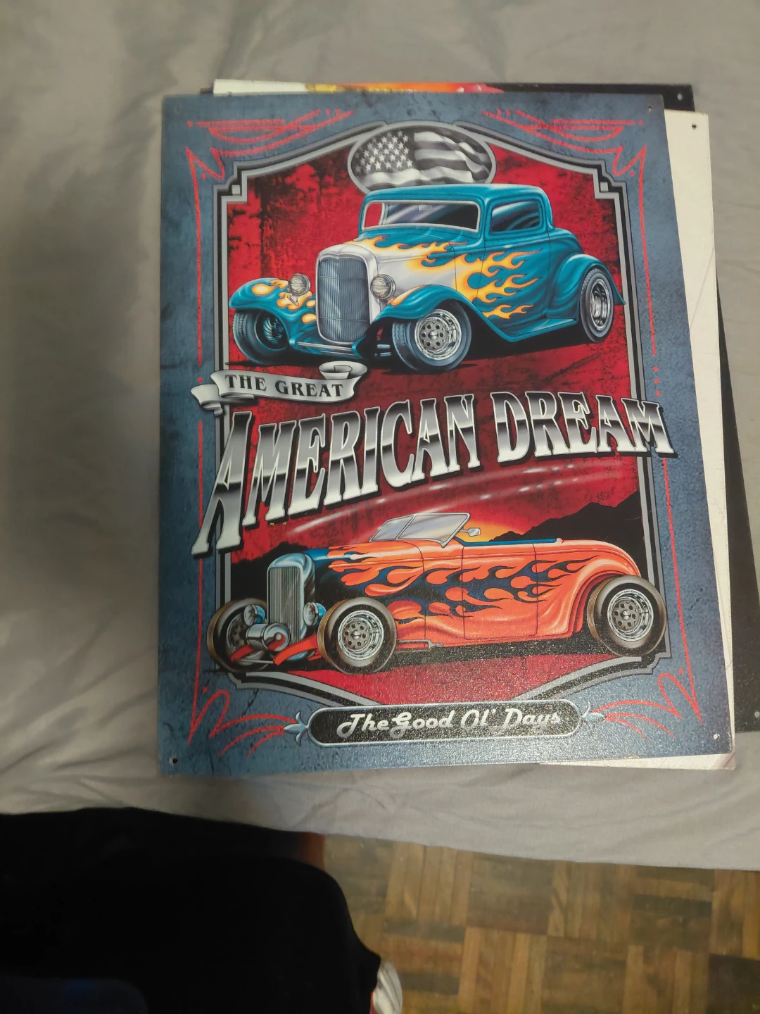 Vintage Car & Diner Metal Sign Lot 10$ each or 30$ for all