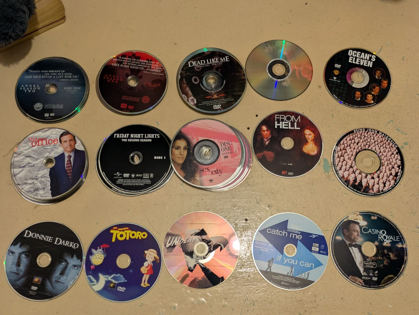 Assorted DVDs - Angel, Office, Friday Night Lights, and more!