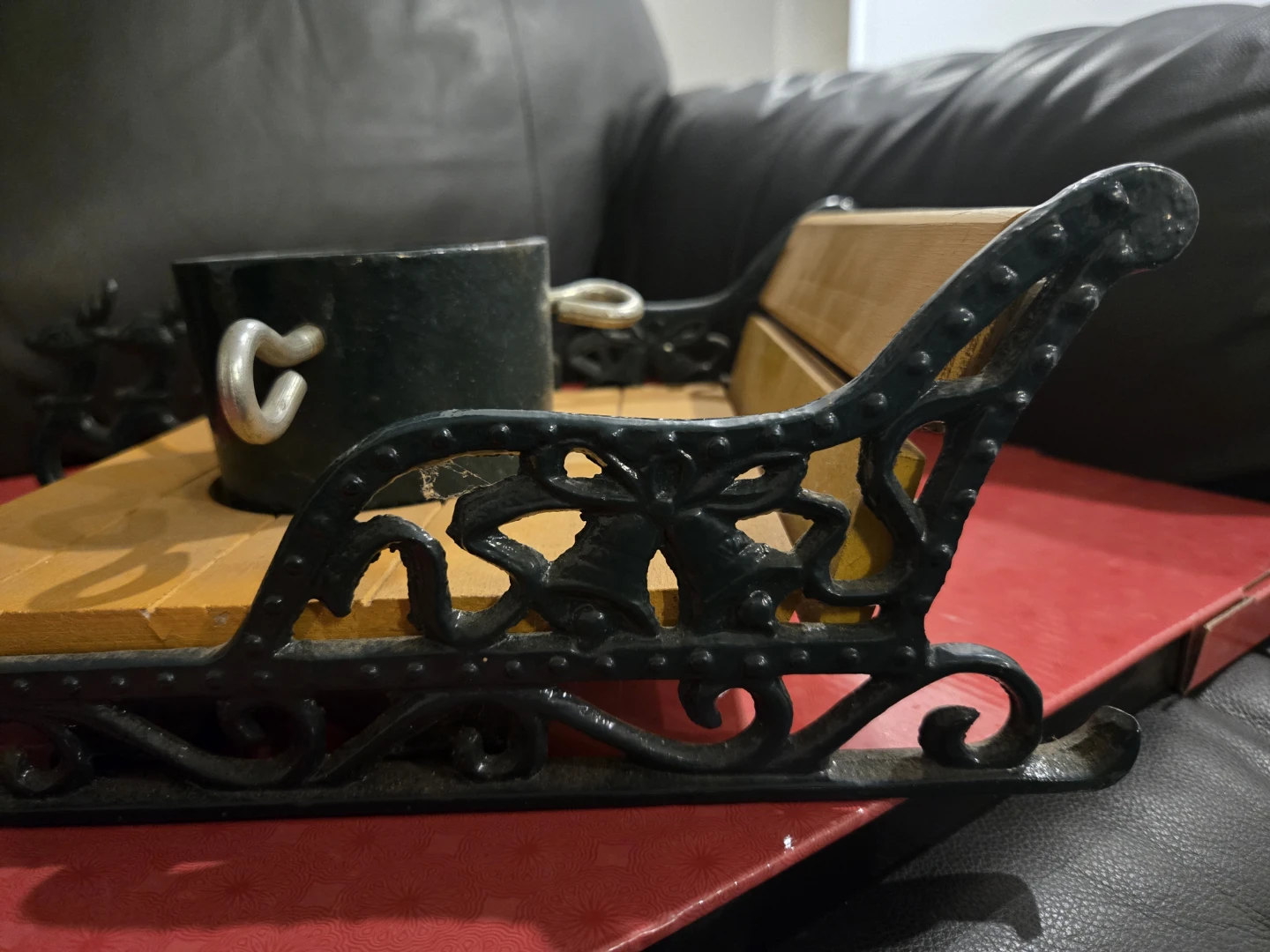 Vintage Sleigh Christmas Tree Stand - photo 4