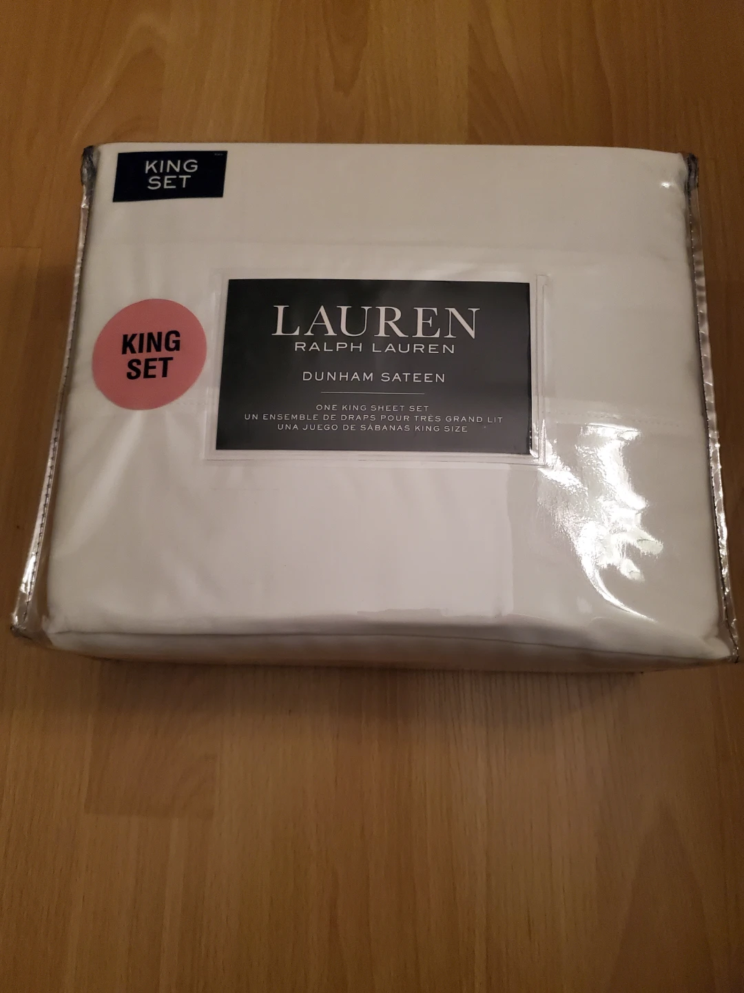 Lauren Ralph Lauren Dunham Sateen King Sheet Set