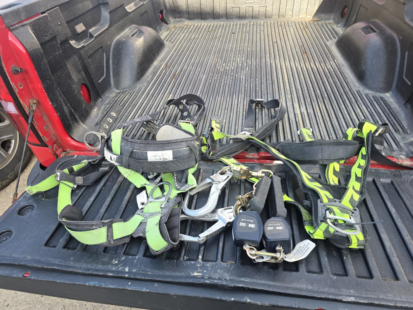 3M Fall Protection Harness and Lanyards