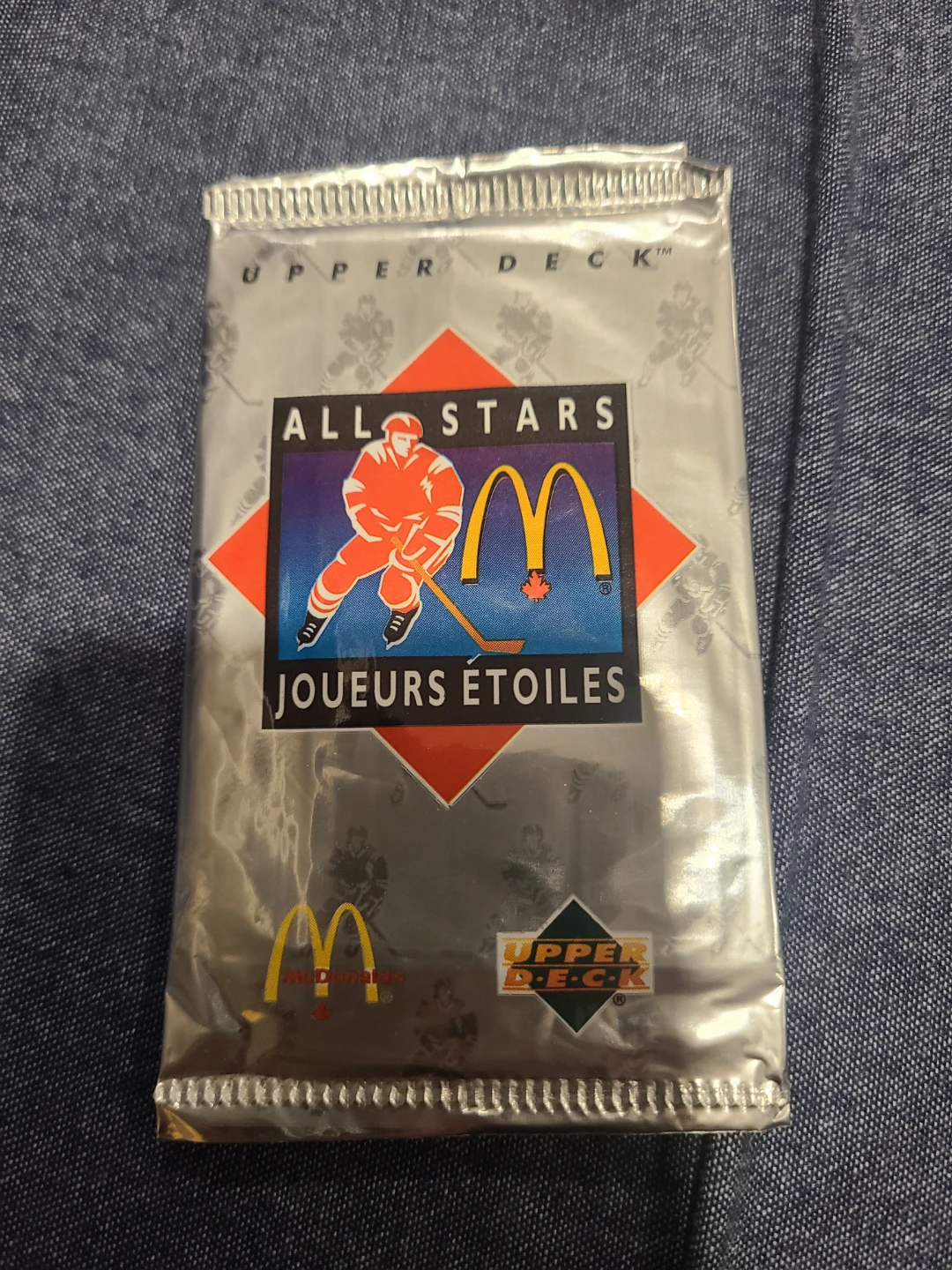 1992 Upper Deck McDonald's All Stars Hockey Cards Pack