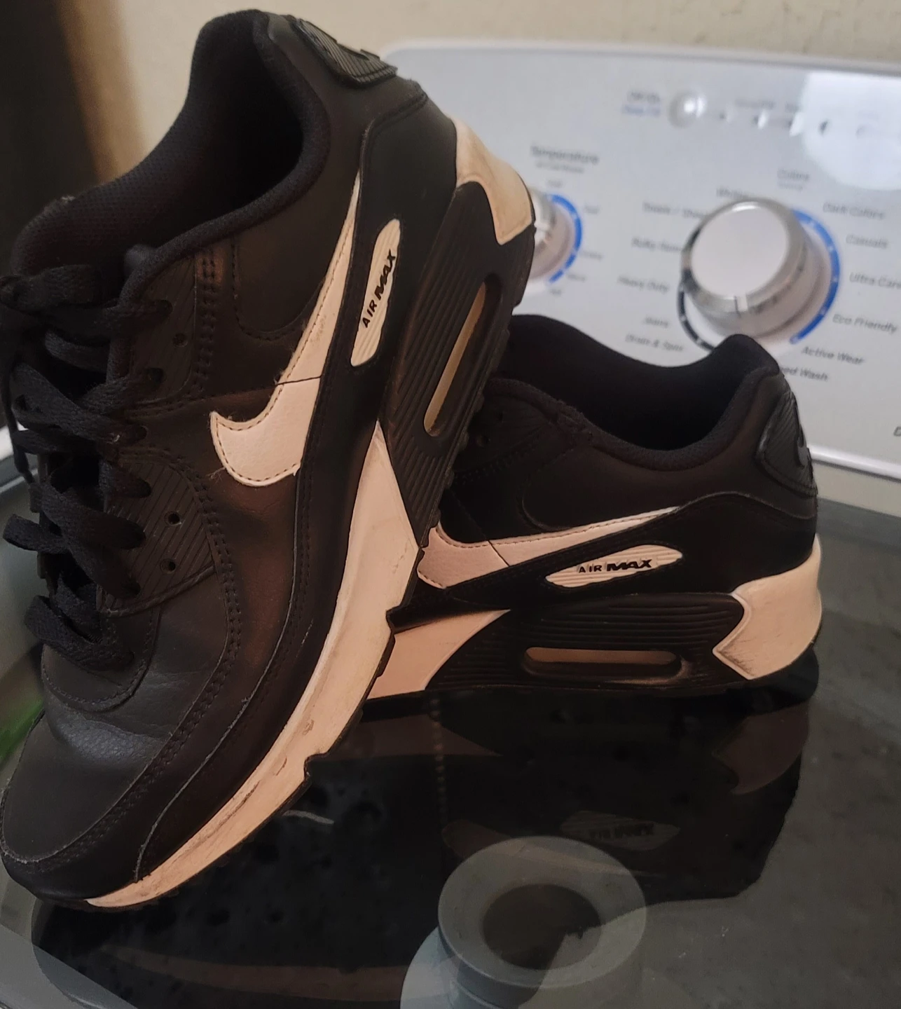 Nike Air Max 90 Black White Sneakers - photo 2
