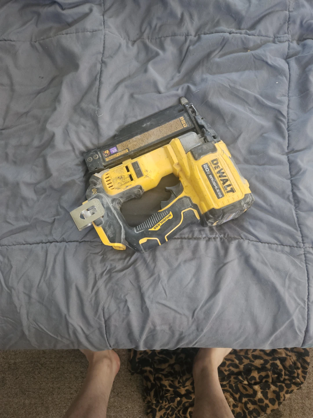DeWalt 20V Cordless Brushless Brad Nailer