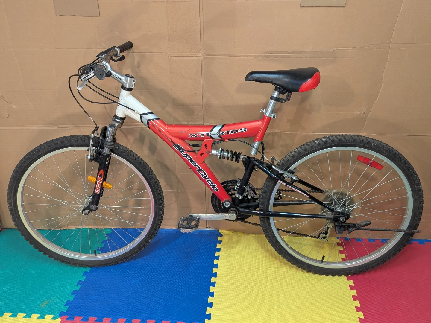 26" wheels, Dual Suspension Mountain Bike, size large - photo 5