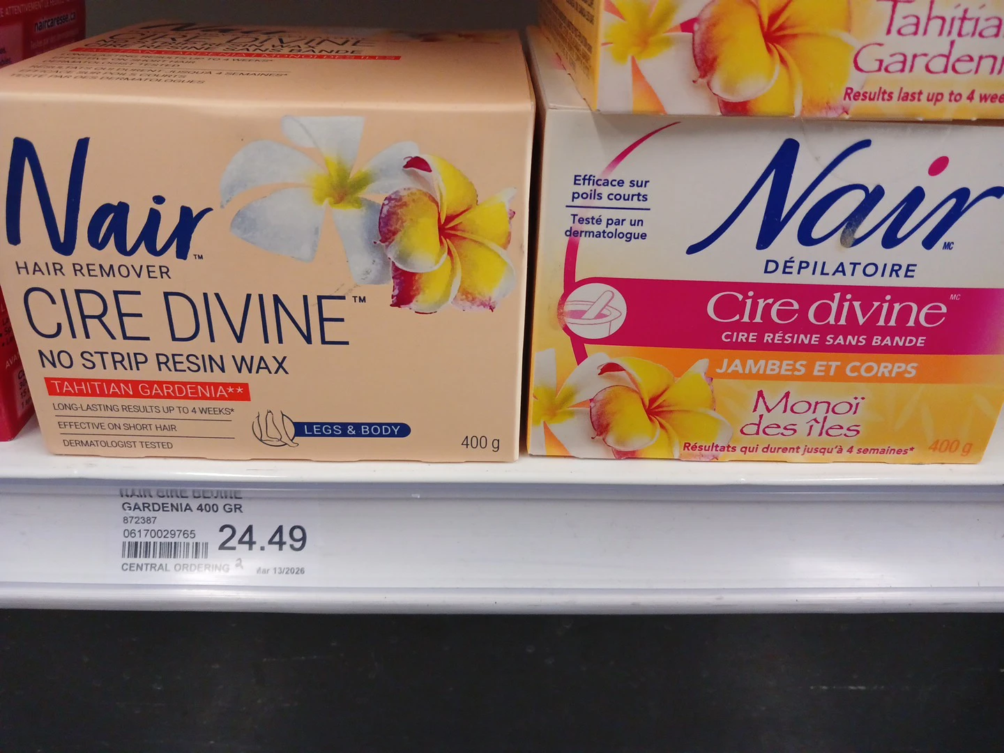 Nair Cire Divine Wax - Legs & Body, Large - photo 3