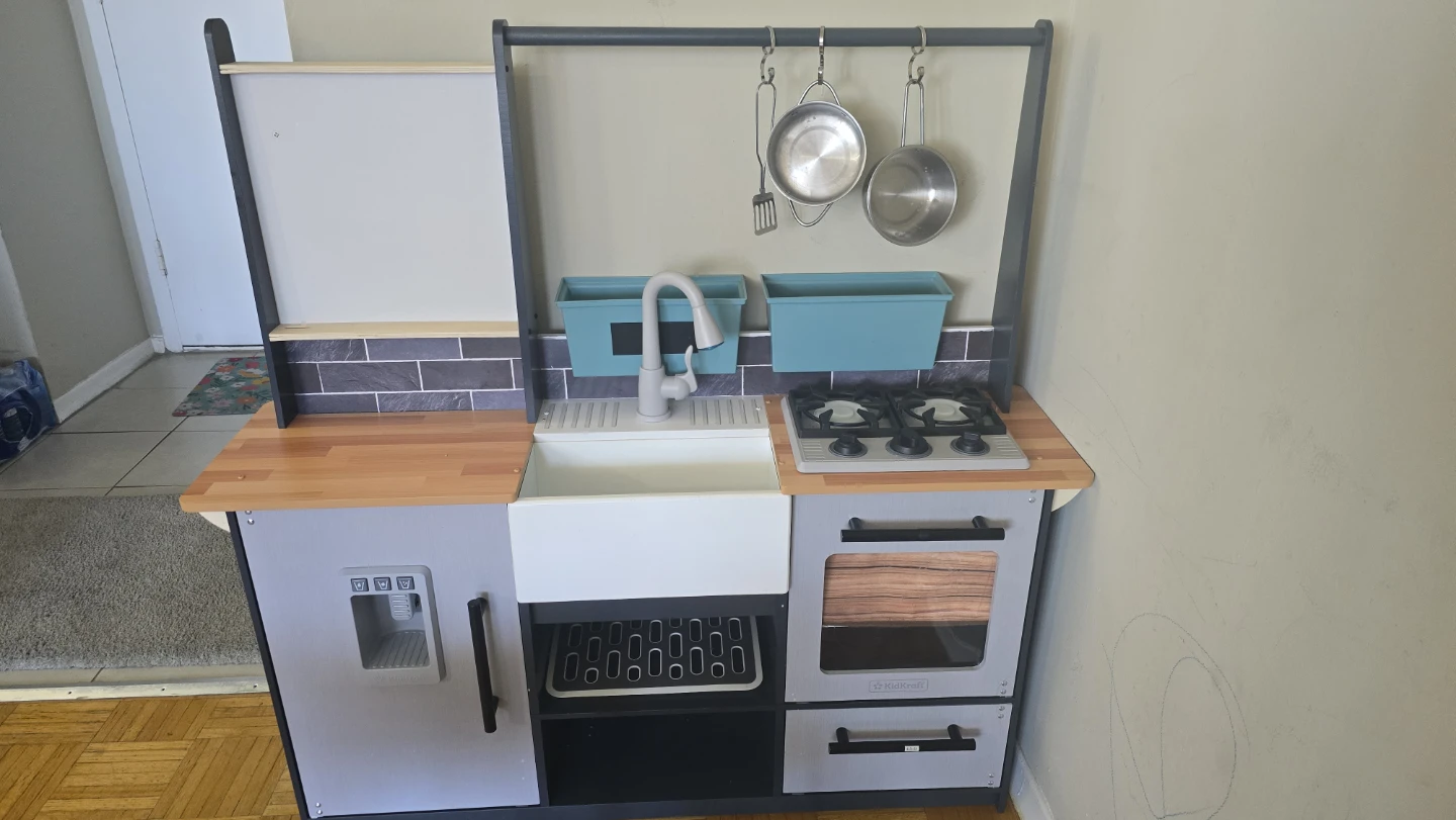 KidKraft Wooden Play Kitchen with Accessories - photo 2