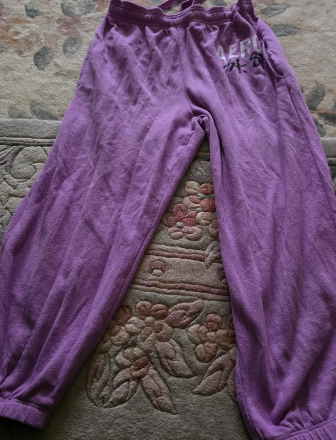 Aero Purple Sweatpants⚽XS - photo 3