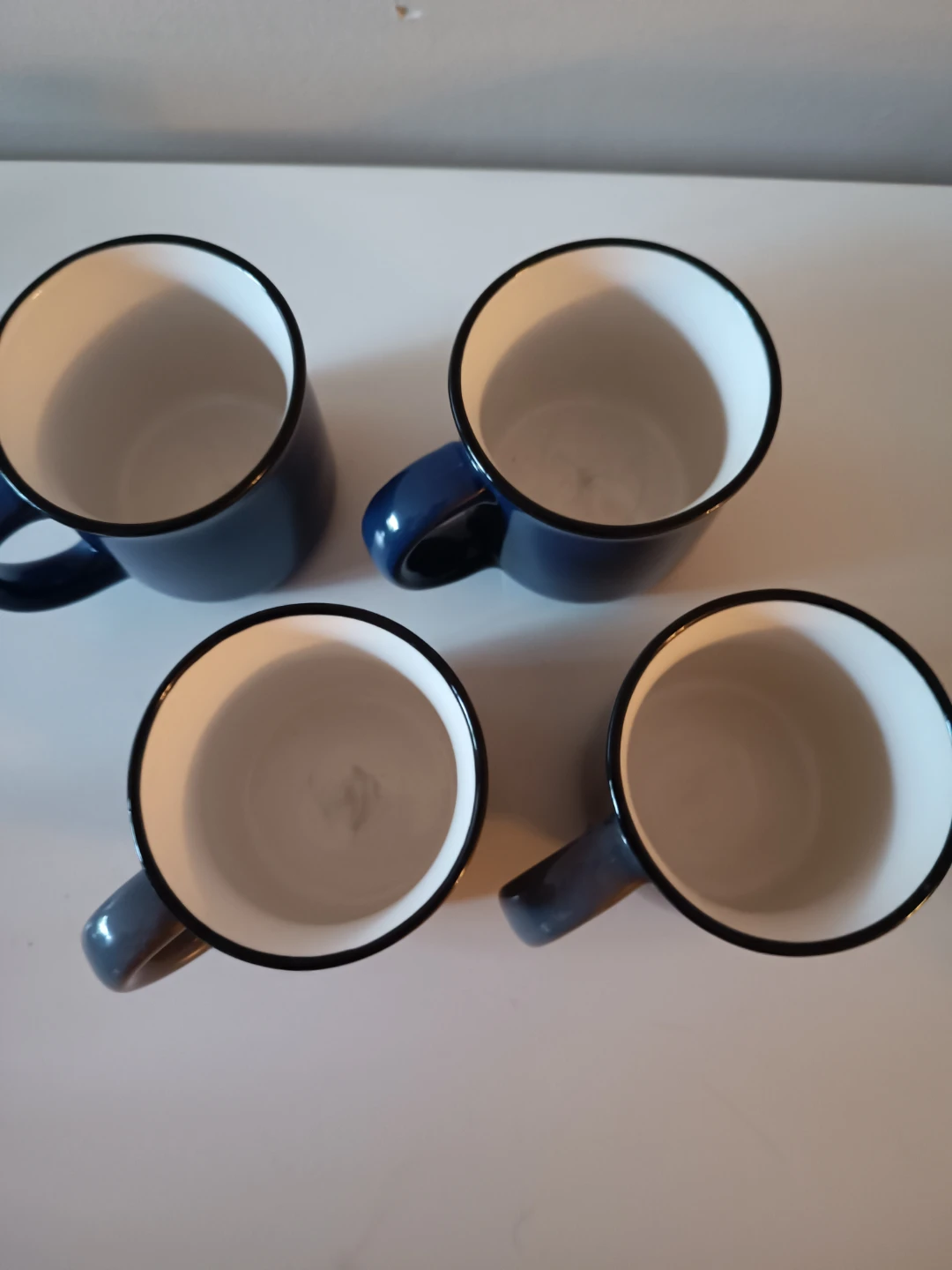 Casa Moderna Enamel Look Ceramic Mugs (Set of 4) - photo 2