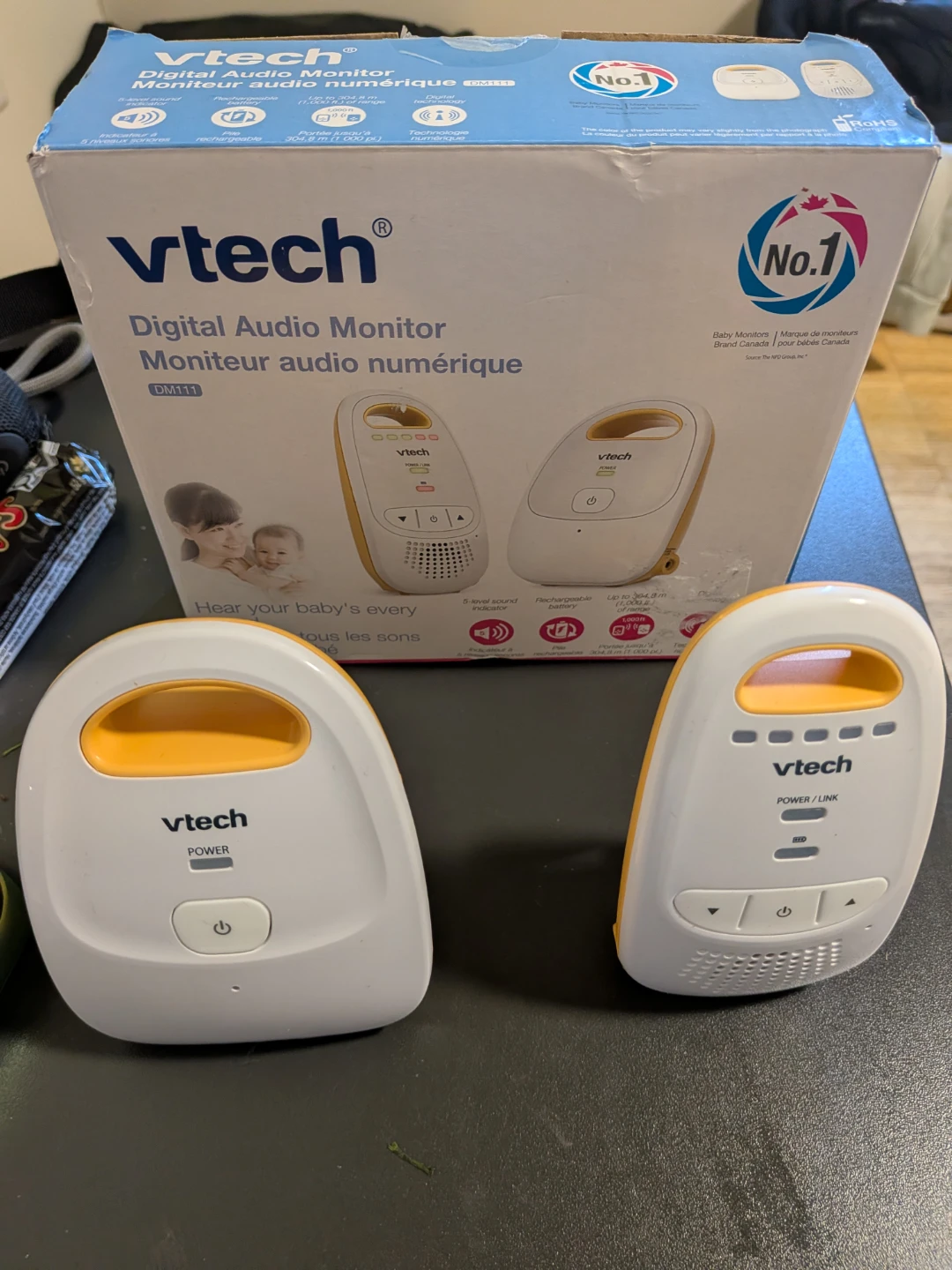 VTech DM111 Digital Audio Monitor - photo 2
