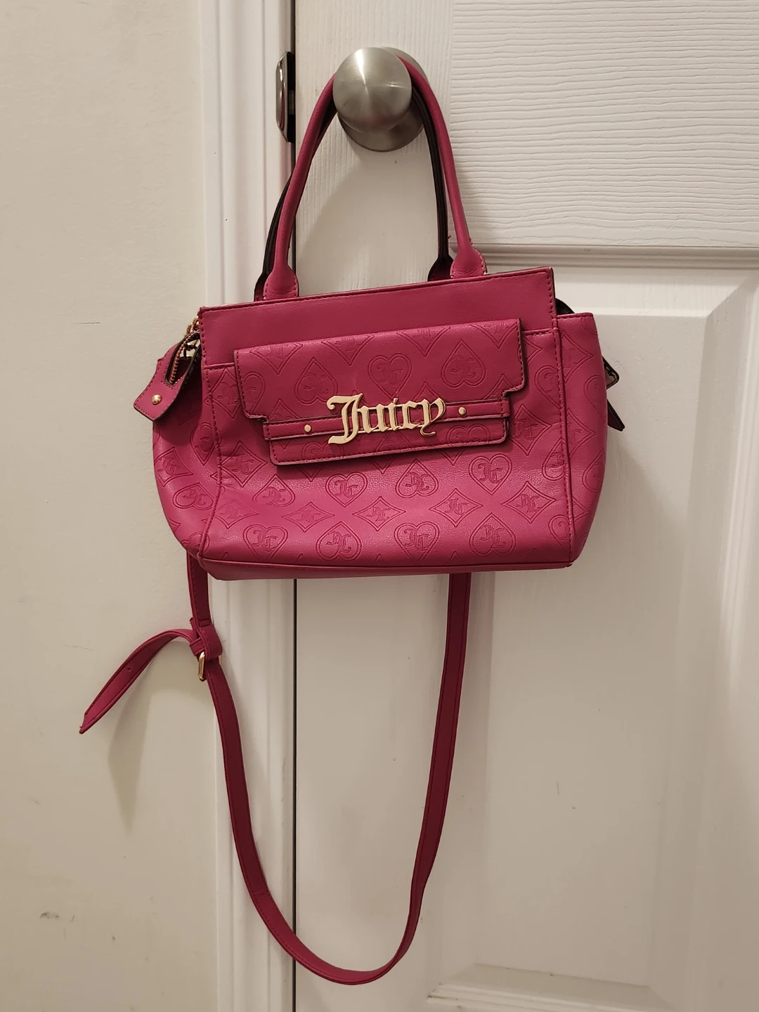 Juicy Couture Pink Satchel Handbag