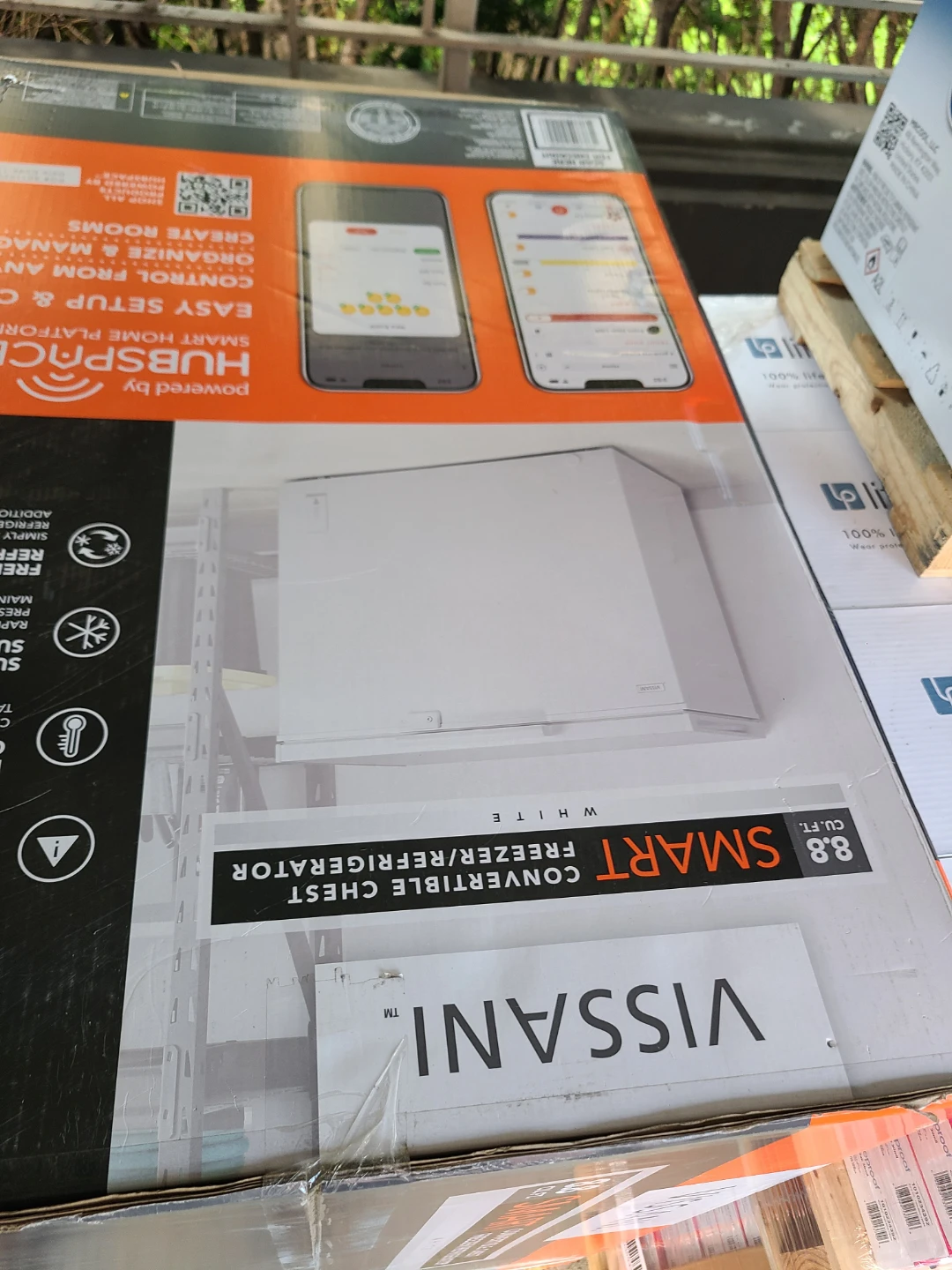 New Vissani 8 cu ft chest freezer - photo 2