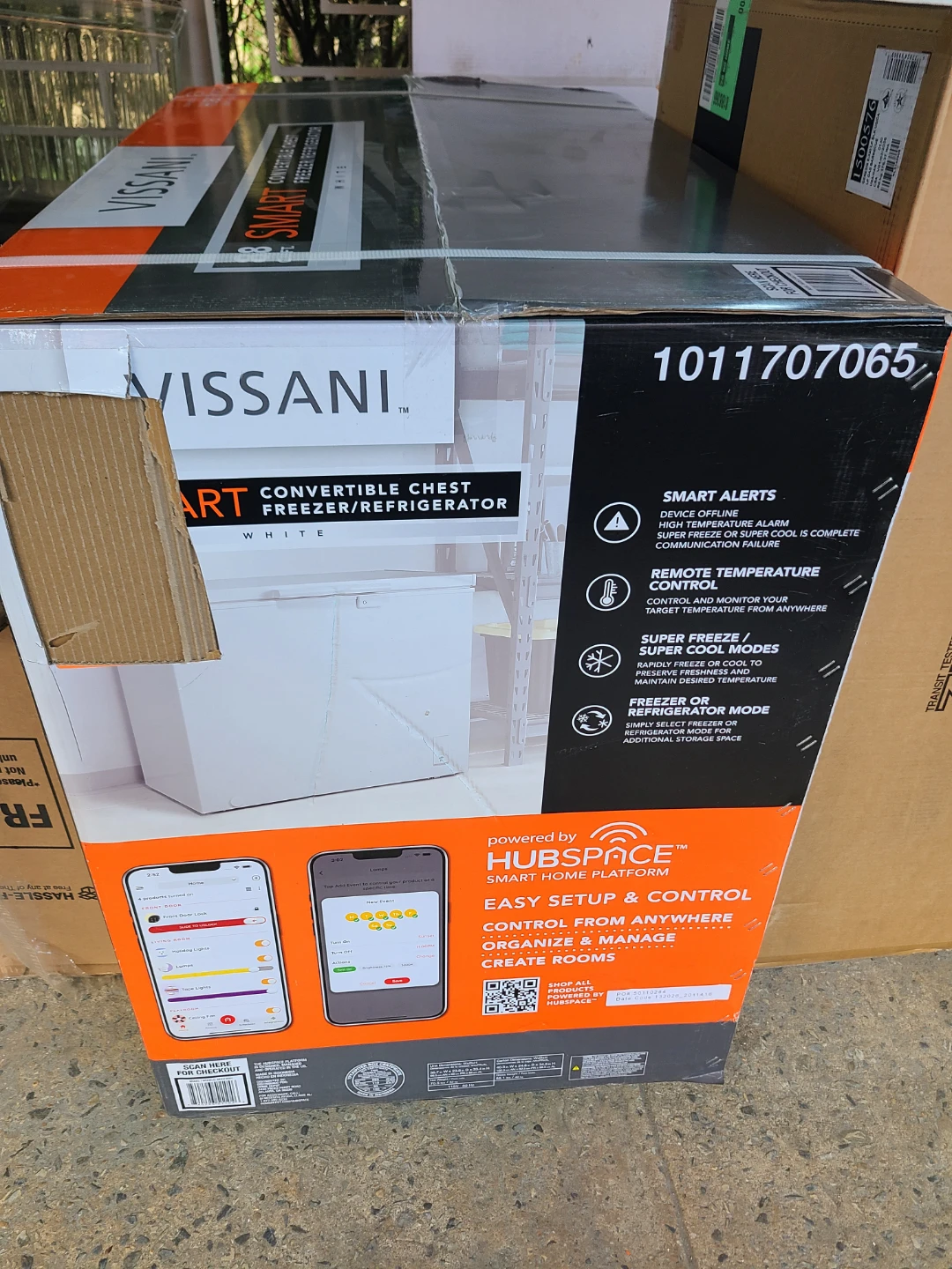 New Vissani 8 cu ft chest freezer - photo 3