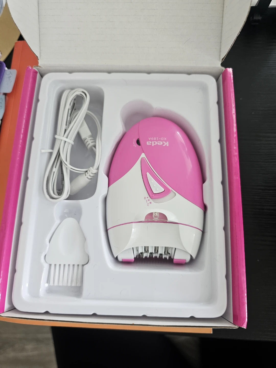 Keda KD-189A Pink Electric Hair Epilator