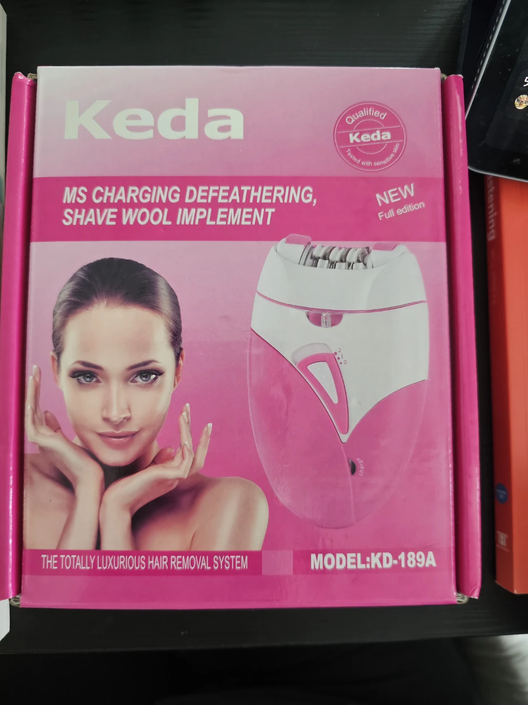Keda KD-189A Pink Electric Hair Epilator - photo 2