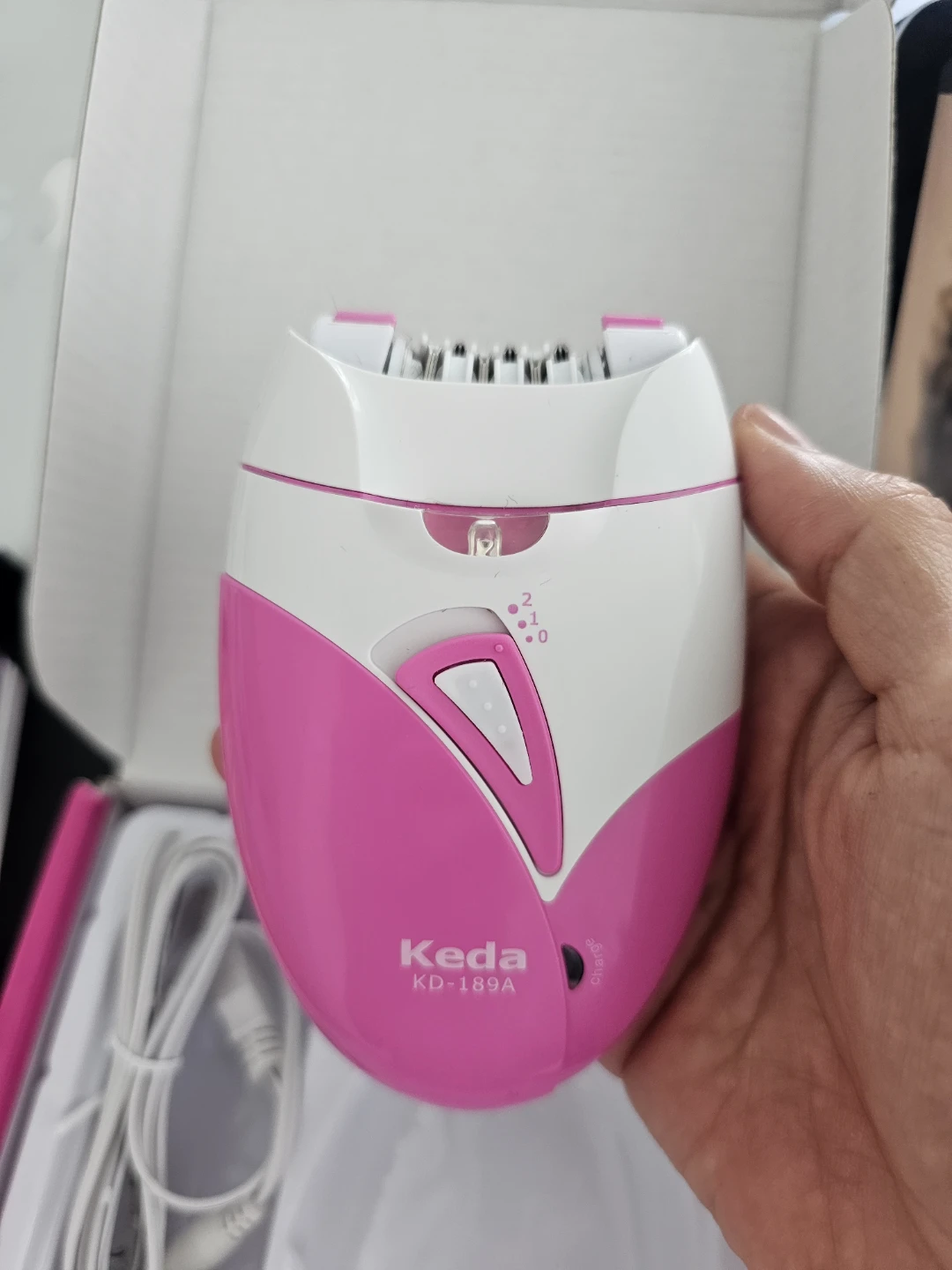 Keda KD-189A Pink Electric Hair Epilator - photo 4