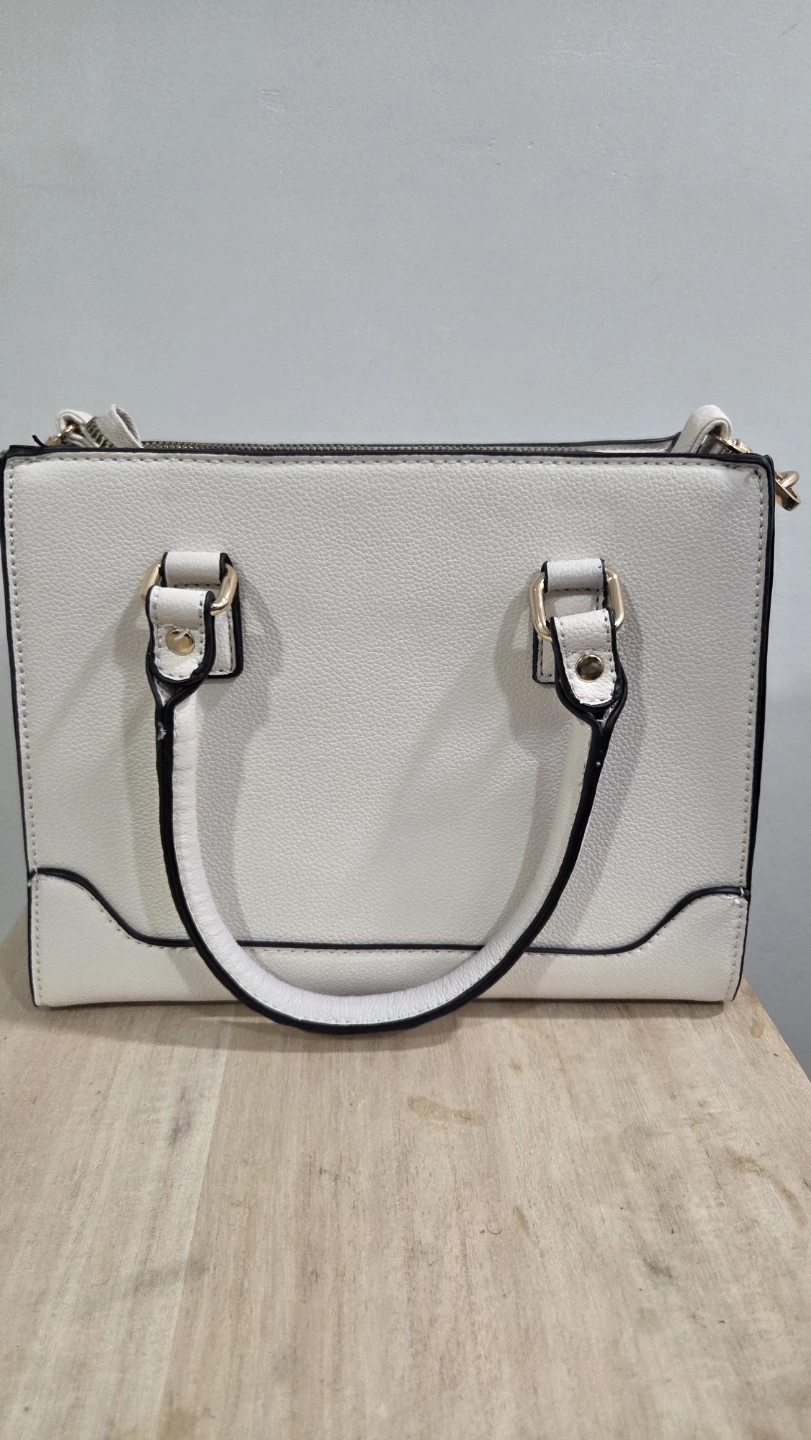 White Faux Leather Handbag - photo 2