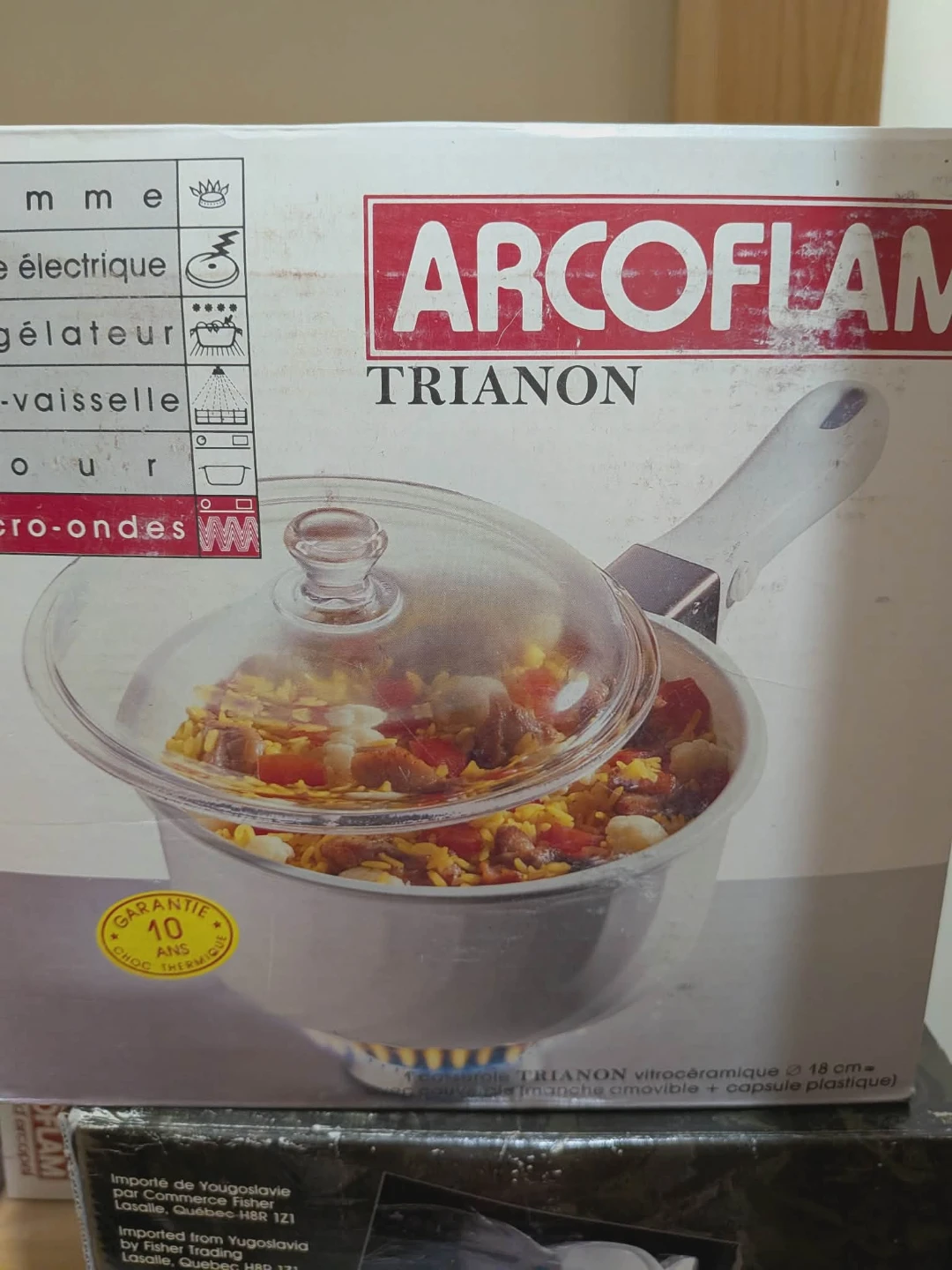ARCOFLAM TRIANON Vitroceramic Cocotte - 1.5L