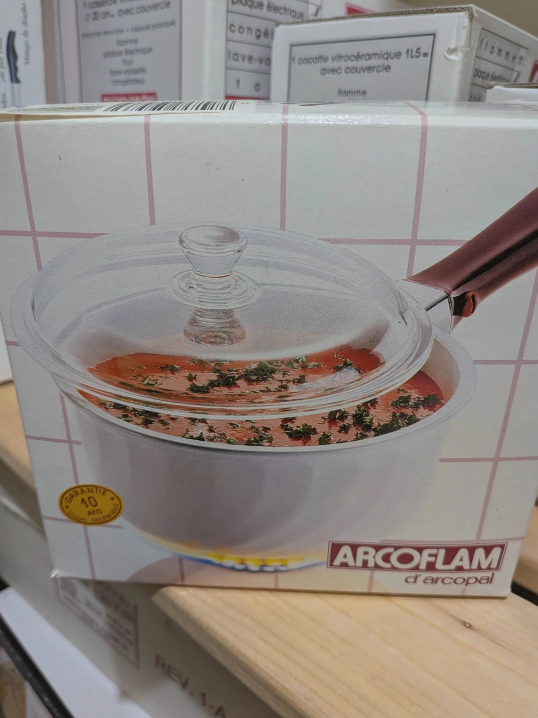 ARCOFLAM TRIANON Vitroceramic Cocotte - 1.5L - photo 4