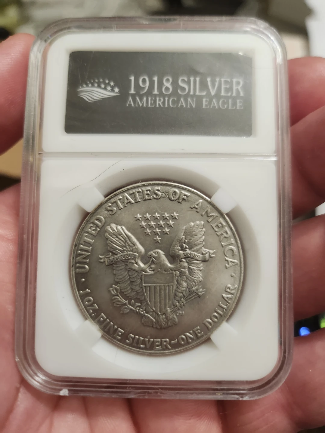 1918 Silver American Eagle Coin