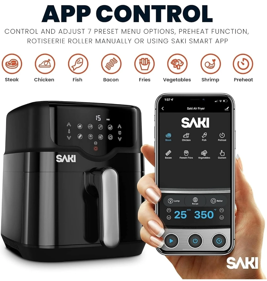 Saki Air Fryer - photo 3