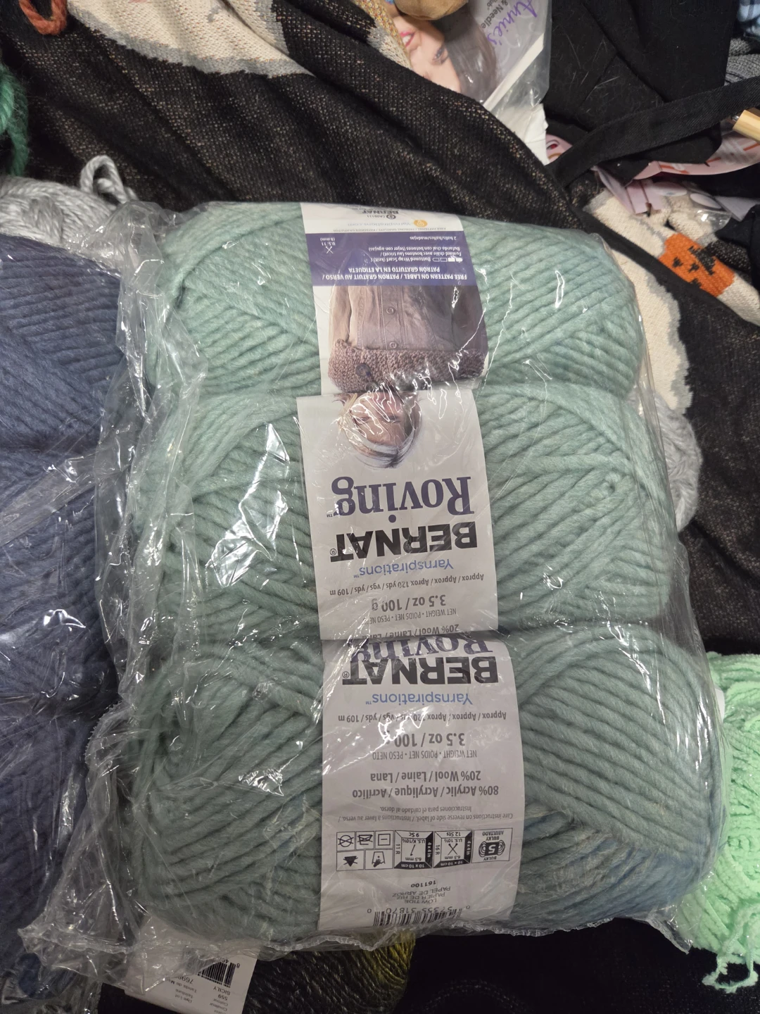 Bernat Roving Yarn - Bulky Weight
