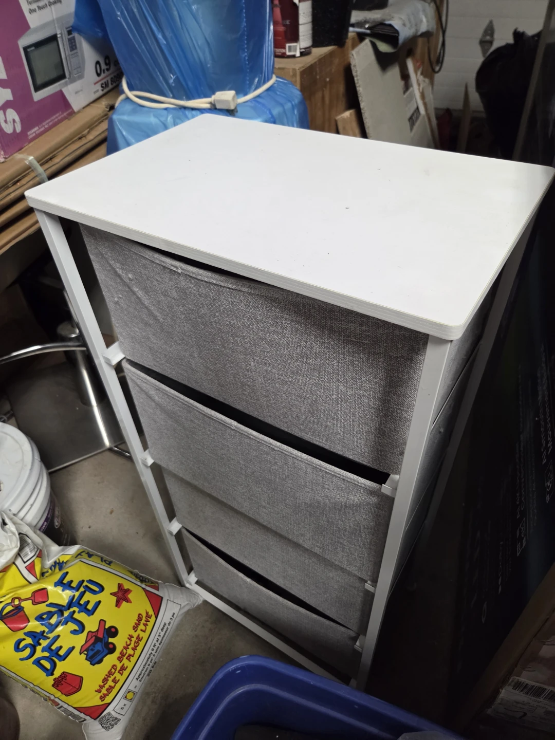 3-Drawer Fabric Storage Unit - photo 2