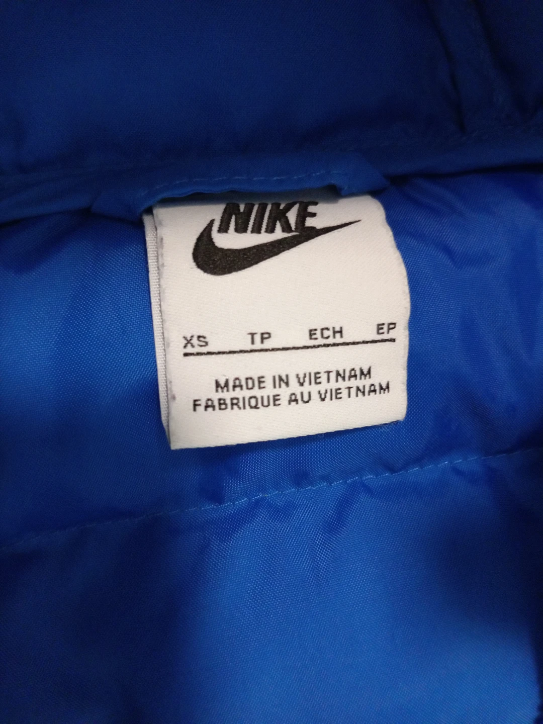 Boys Nike Blue Puffer Jacket Size xs - photo 2