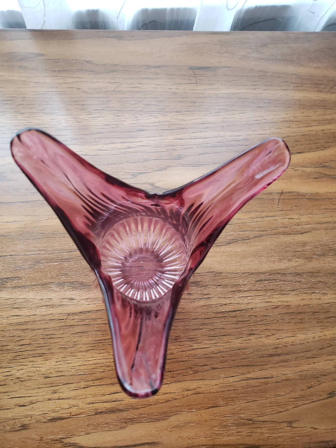 Pink Swirl Glass Vase - photo 4