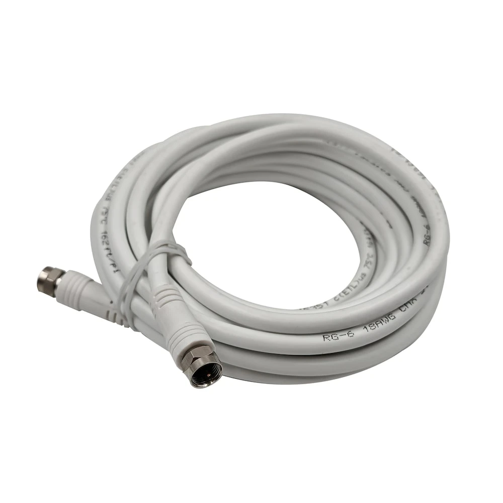 RG-6 Coaxial Cable (27 feet) with F-Type Connector